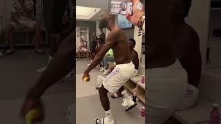  Rüdiger’s groovy dance moves after #ElClásico win #shorts #realmadridshorts