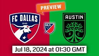 Major League Soccer  Dallas vs. Austin FC - prediction team news lineups  Preview