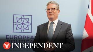 Live Keir Starmer holds news conference during the European Political Community summit