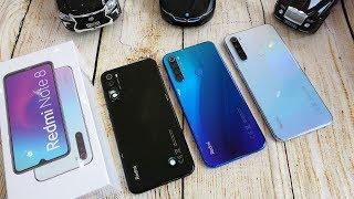 Xiaomi Redmi Note 8 colors unboxing  Camera fingerprint face unlock tested