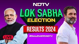 Election Results 2024 LIVE  Lok Sabha Election Results  NDA vs INDIA  NDTV 24x7 Live TV