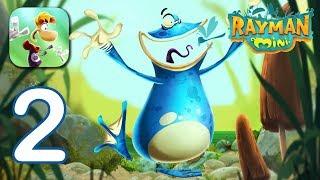 Rayman Mini -  Walkthrough Gameplay Part 2 - level1 6-B & Level 2 6-B