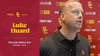 USC QBs Coach Luke Huard  Trojans Media Day