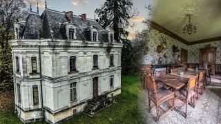 Found Human Skull - Elegant Abandoned French Mansion of the Boudin Family