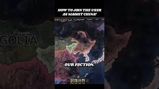 How To Join The USSR As Maoist China #hoi4 #heartsofiron4