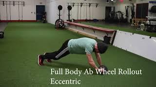 Full Body Ab Wheel Rollout- Eccentric