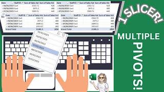 Excel Magic How to Control Multiple Pivot Tables with One Slicer