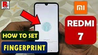 How To Set Fingerprint On Xiaomi Redmi 7