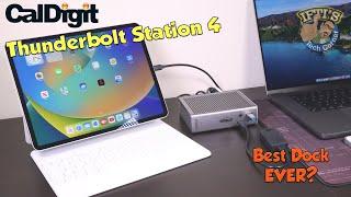 CalDigit TS4 - ThunderBolt Station 4  USB-C Docking Station  REVIEW