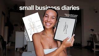 how to start a product business swimwear   │ small business diaries ep. 1