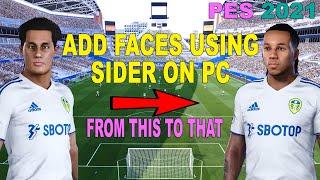 PES 2021 How to Load Faces Easy with Sider PLEASE CHECK DESCRIPTION FOR MORE INSTRUCTIONS