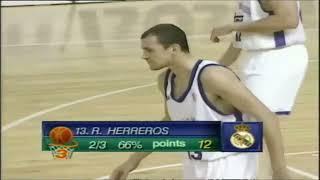 Alberto Herreros 1997 FIBA Eurocup Final Mash Verona - Real Madrid