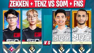 SEN TenZ Duels s0m & FNS On Phoenix In Ranked & Phoenix Vs Phoenix FT. SEN Zekken  VALORANT