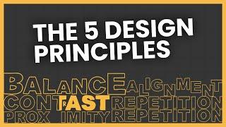 The 5 Design Principles But in Web Design