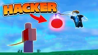 I 1v1ed a HACKER in Roblox Blade Ball