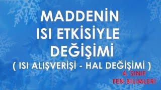 4. Sınıf Maddenin Isı Etkisiyle Değişimi