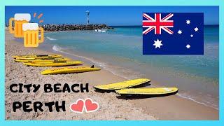 PERTH CITY BEACH most beautiful beach in Western Australia