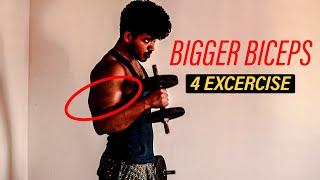 4 EXCERCISE FOR BIGGER BICEPS