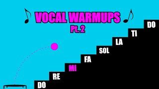 Fun Vocal Warmups PART 2 Do Re Mi Sing-Along