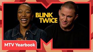 Channing Tatum & Naomi Ackie Play A Game of MTV Yearbook  Blink Twice  MTV Movies