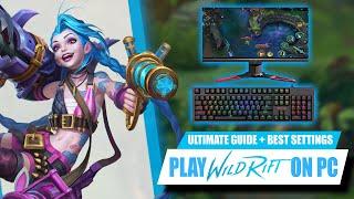 How To Play League Of Legends Wild Rift On PC 2021 No lag + Best Controls