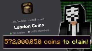 How I stole 500000000 coins from illegal traders  Hypixel Skyblock