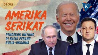 Bayang-bayang Amerika Serikat di Balik Perang Rusia-Ukraina