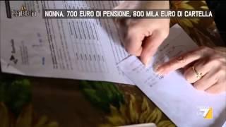 Nonna 700 euro di pensione 800mila euro di cartella