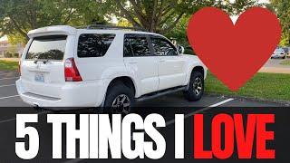 5 Things I LOVE About my Toyota 4Runner 4th Gen