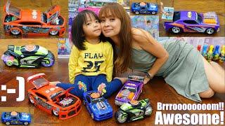 My Sons TOY CARS. Playing His Awesome Toy Cars Family Toy Channel. Play with Hulyan and Maya