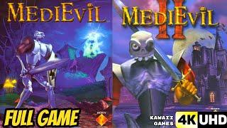 MediEvil DUOLOGY COLLECTION PS1 Longplay Walkthrough Playthrough Movie FULL GAME 4K60ᶠᵖˢ UHD