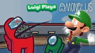 Luigi Plays AMONG USSS