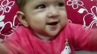 Aliza Alam Cute baby cute baby clapping lovely baby chubby baby