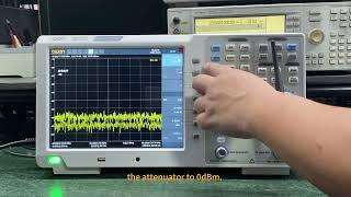 How to analyze remote control signals using a spectrum analyzer