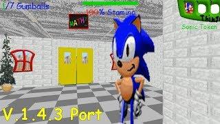 Sonics Memehouse V.1.4.3 Port - Baldis Basics V1.4.3 Mod