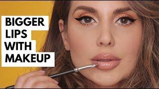 HOW TO GET BIGGER LOOKING LIPS WITH MAKEUP  ALI ANDREEA