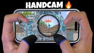 Suspected of Cheating 120FPS Best 4Finger HANDCAM iPhone 14 Pro ️ Solo vs Squad - PUBG MOBILE