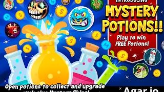 AGARIO UNLOCKING MYSTERY SKINS WITH MYSTERY POTIONS Agar.io Mobile