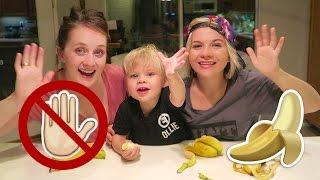 NO HANDS BANANA CHALLENGE W Cassie Hollister