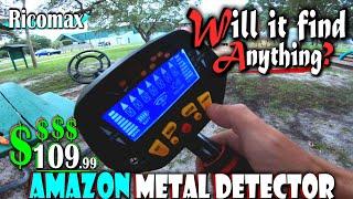 Will A $100 Metal Detector Find ANYTHING? Ricomax Metal Detecting