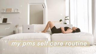 my pmsperiod self care routine  what I do when Im feeling low & anxious to reset and recharge 