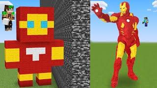 I Cheated with SUPERHEROES in Minecraft Build Battle