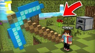 ВЫЖИВАЮ В ГИГАНТСКОМ МАЙНКРАФТЕ  Компот Minecraft