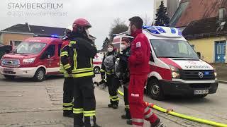 18.04.2021 Mann rettet sich durch Sprung aus dem Fenster vor den Flammen.