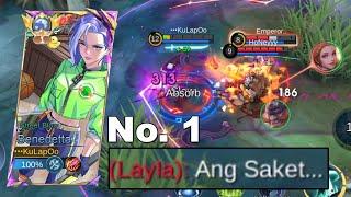 Benedetta No Mercy  Layla  Cried  Mobile Legends