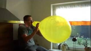 b2p 16 balloon - crystal yellow - Mellyloon