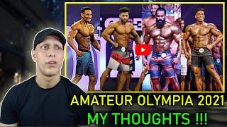 Amateur Olympia 2021 - My Thoughts