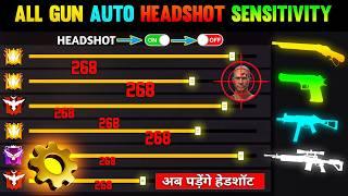 Free Fire Auto Headshot Trick 2024 Sensitivity  2gb 4gb 6gb Ram Headshot Sensitivity Setting