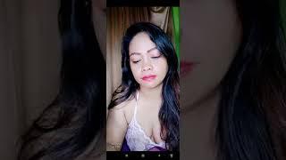 bigo live tante buka bukaan . kelihatan uting .  hand exspression . ibu menyusui