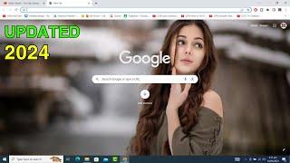 How To Change Google Background Image  Change Chrome Theme & Color Simple Way